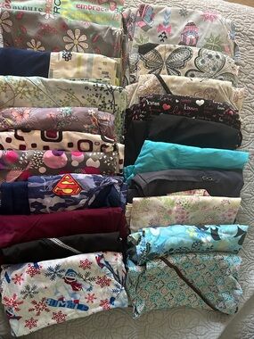 Scrub tops size medium $5 each